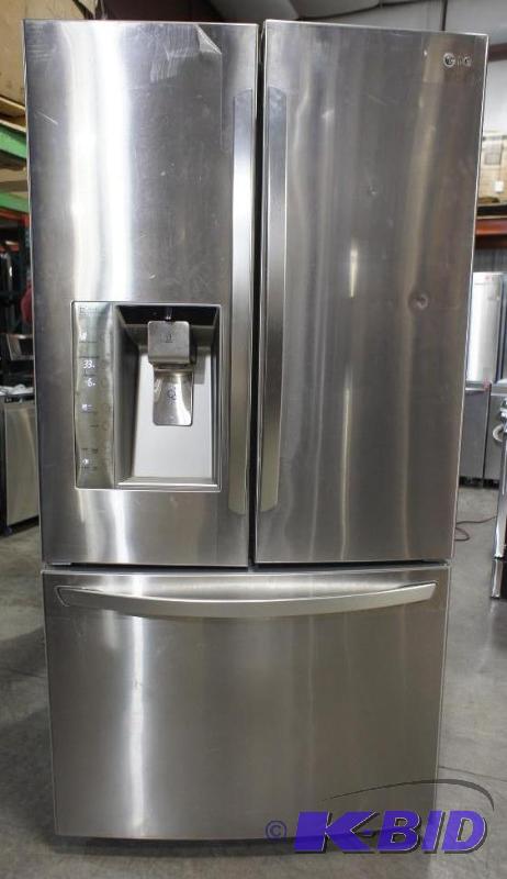 lot 2 image: LG Refrigerator - Model # (LFX33975ST) - MSRP...