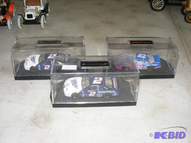 Variety of toy race cars