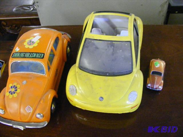 Variety of toy cars - VW Bug