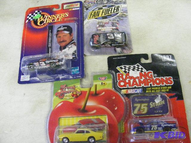 Variety of Model Cars in Original Packaging