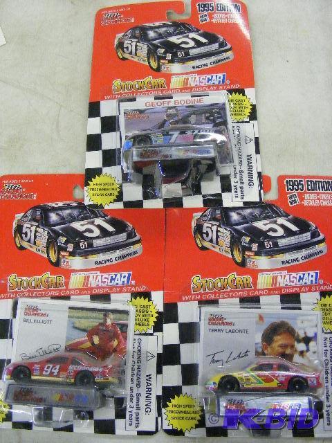 Variety of NASCAR Model Stock Cars in Original Packaging