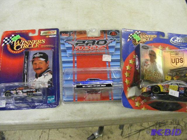 Variety of Model Cars in Original Packaging