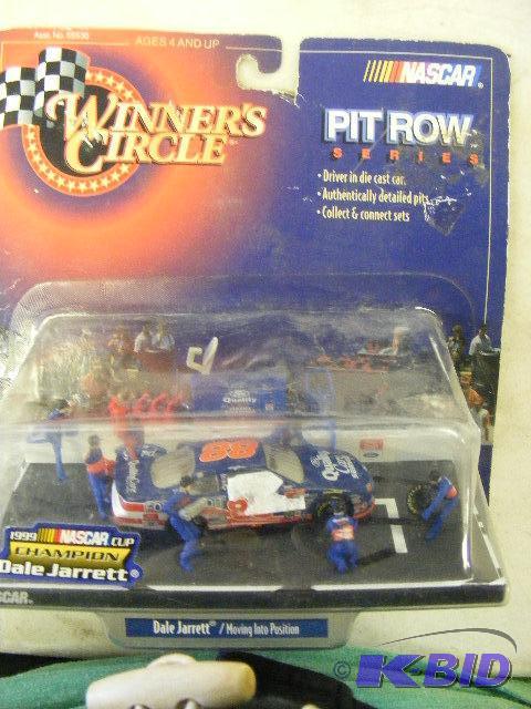 Pit Row Race Car Scene Model