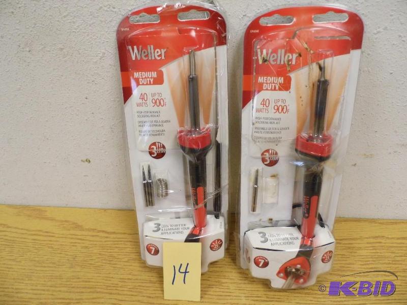 2 Soldering Irons