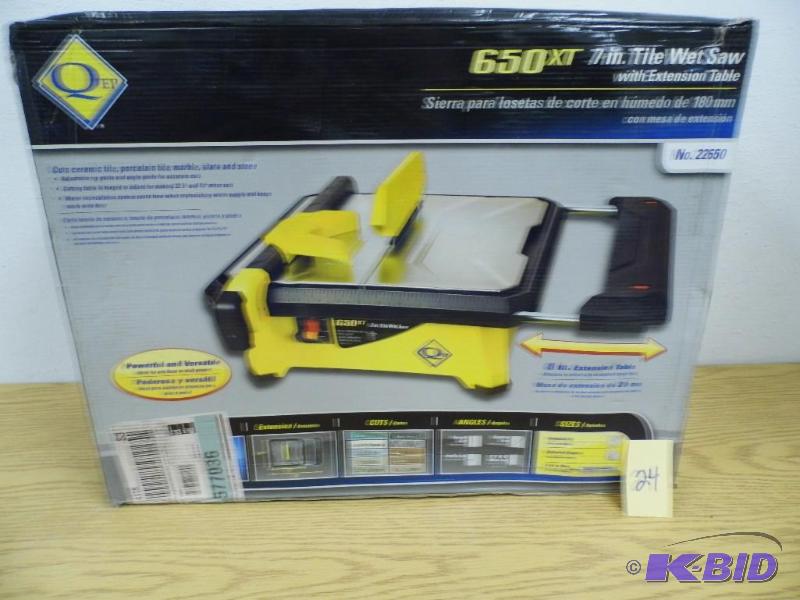 QEP Tile Wet Saw