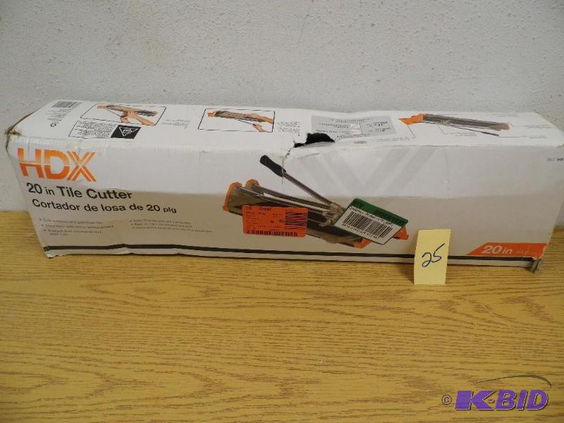 HDX Tile Cutter
