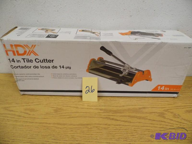 HDX Tile Cutter