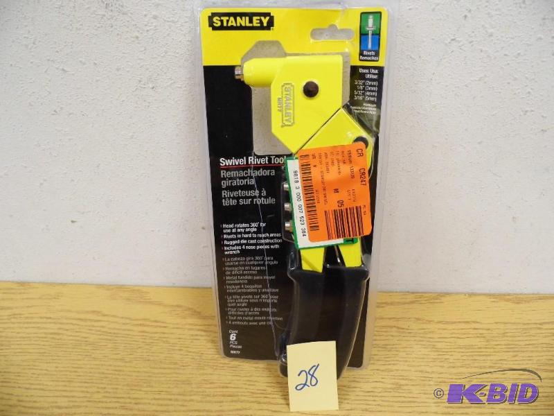 Stanley Swivel Rivet Tool