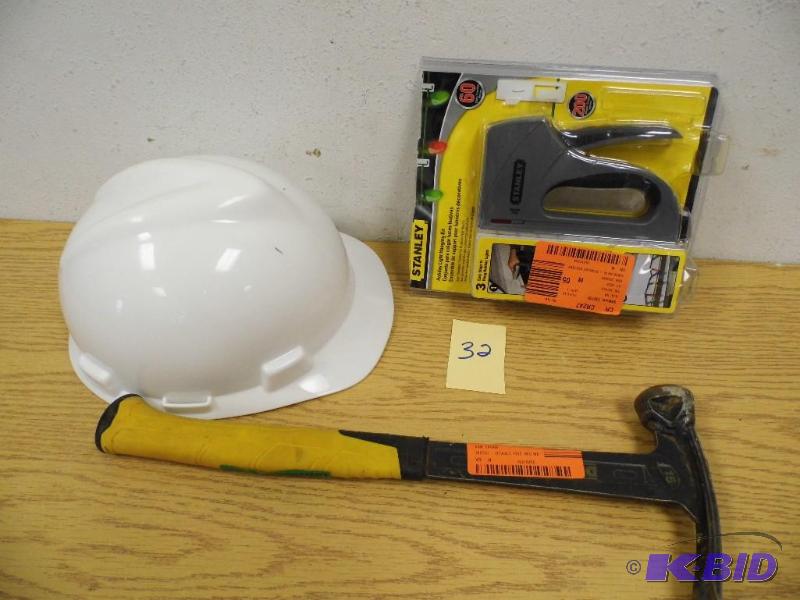 Stanley Stapler - Hard Hat - Hammer
