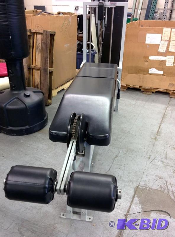 Nautilus Prone Leg Curl Exercise Machine All...