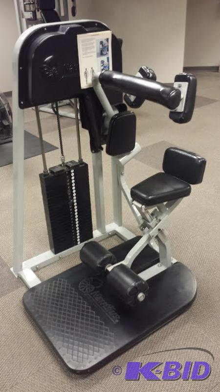 Nautilus Abdominal Exercise Machine All mech...