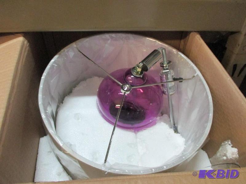 Purple lamp...