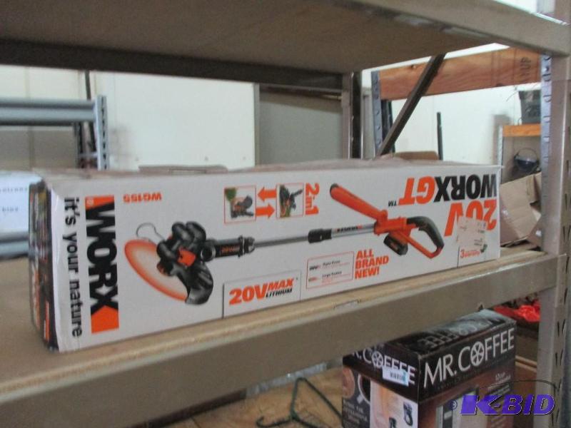 Worx cordless weed whip...