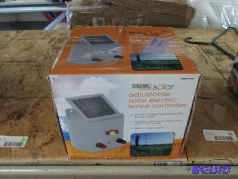 Solar fence controller...
