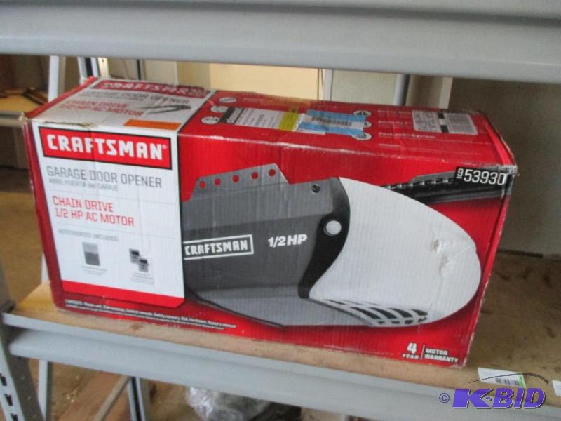 Craftsman 12 hp garage door motor...