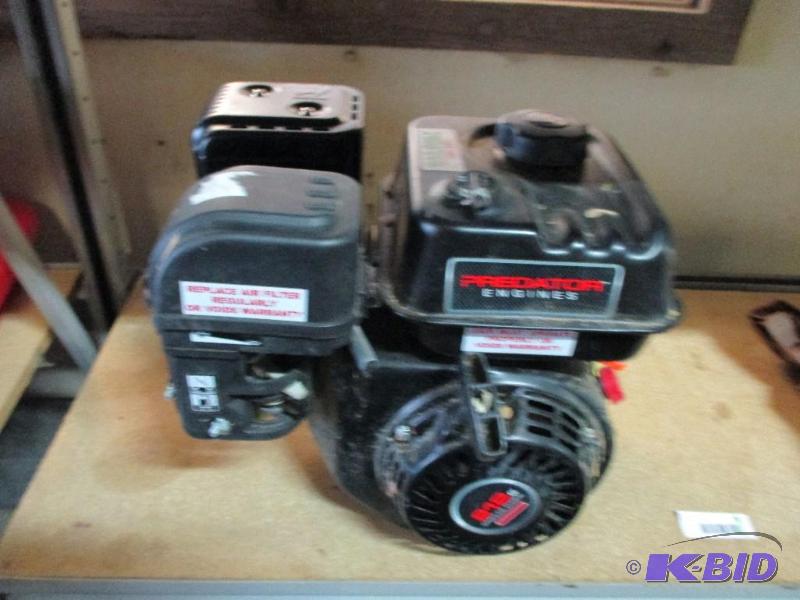 212cc predator motor, pulls over...