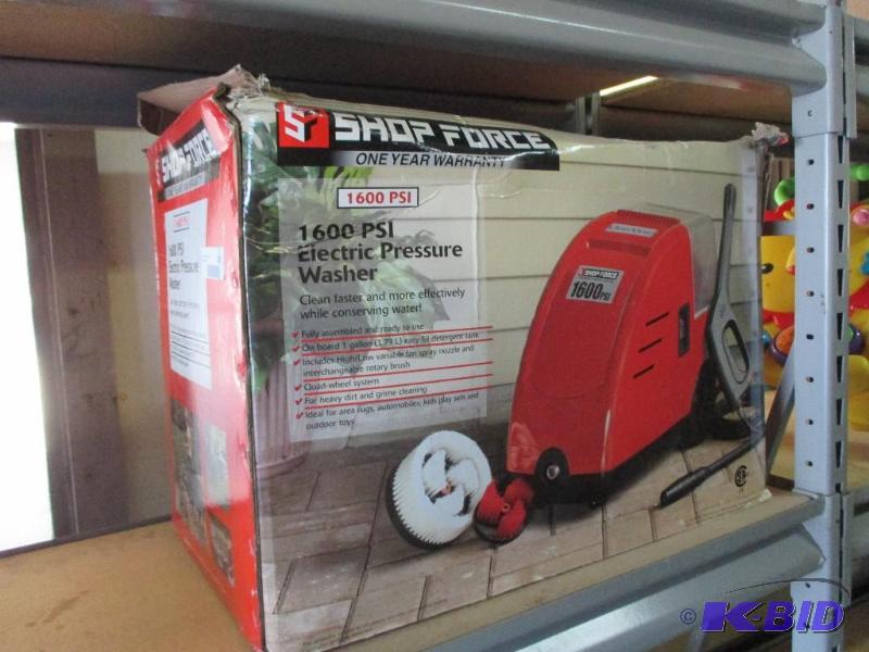 Shop force pressure washer...
