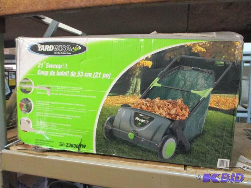Yardwise sweeper, needs work...