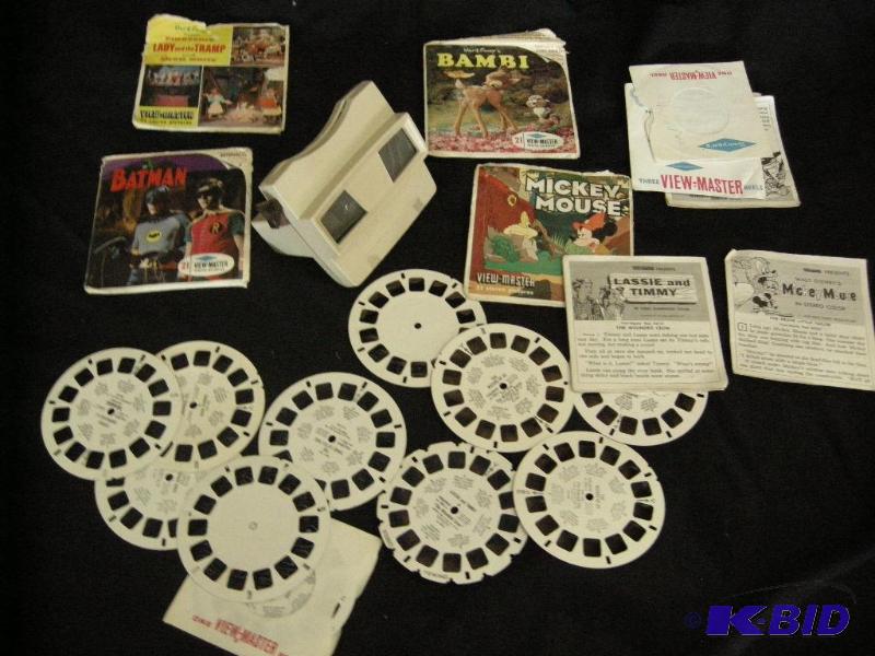 lot 101 image: Vintage ViewMaster with film