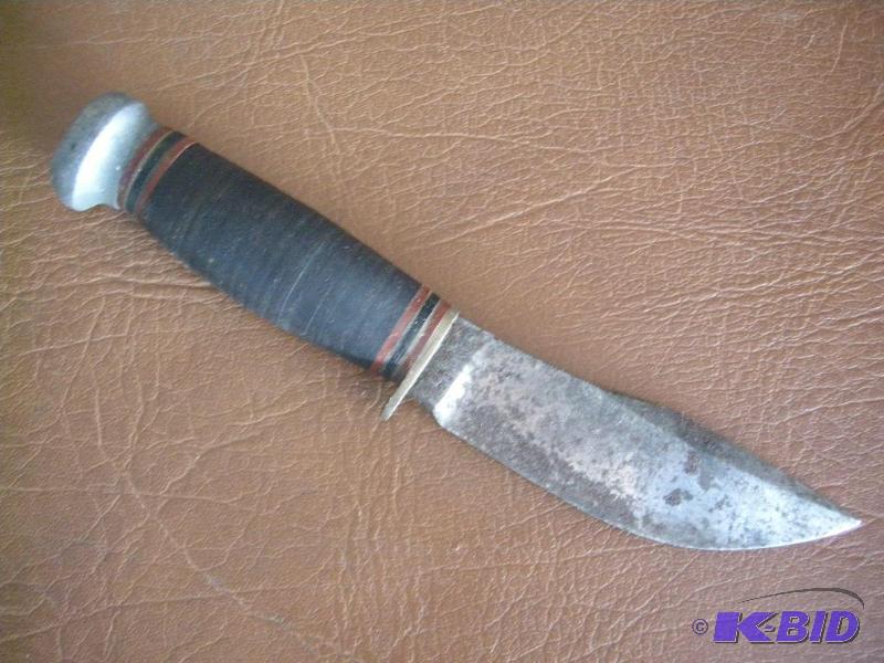 lot 124 image: Vintage Marbles knife