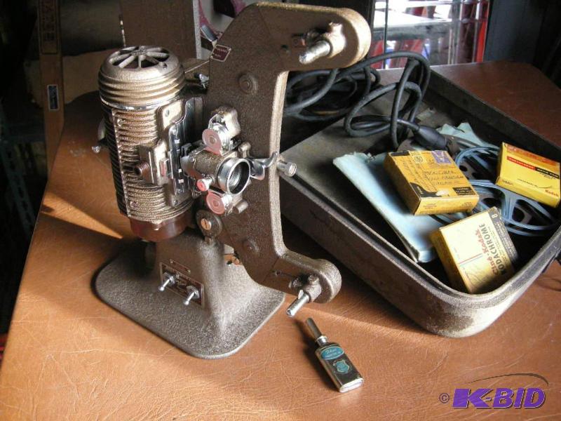 lot 137 image: Antique Bell & Howell projector