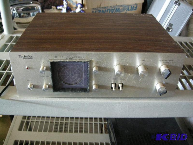lot 56 image: Technics 4 channel audio scope