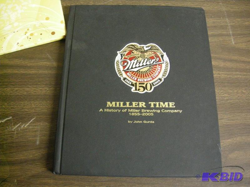 lot 75 image: Miller Brewing 150yr history book