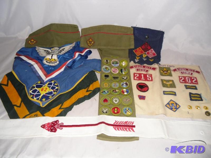 Boy Scout Bandanas Patches Hats Order Arrow Sash