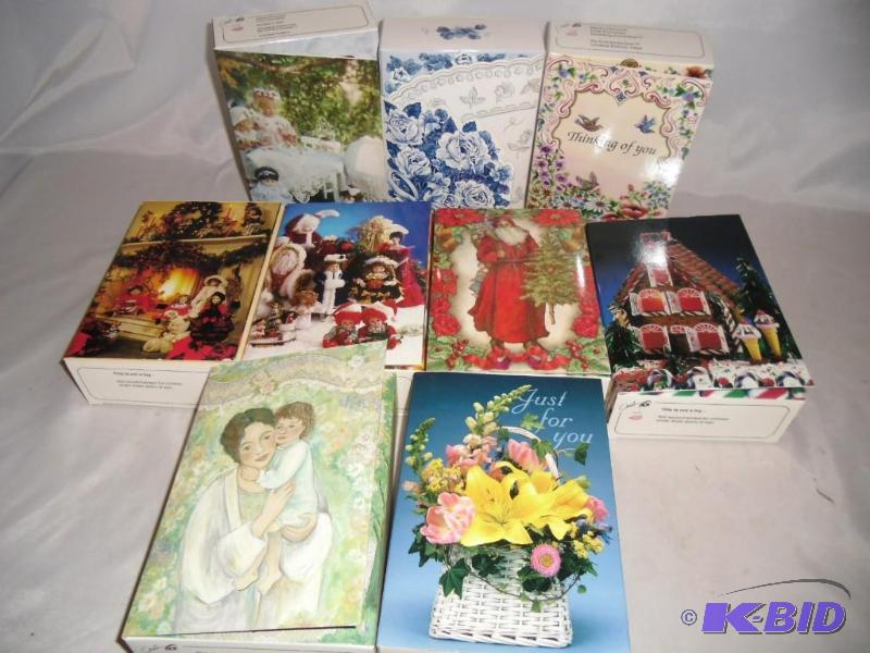 Marie Osmond Limited Edition Porcelain Greeting Card Dolls New in Boxes