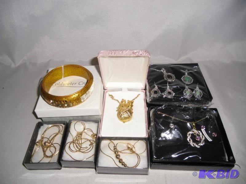 Costume Jewelry  Alto Pendant Cat Watch, Coldwater Creek Bracelet  Necklace, Earrings