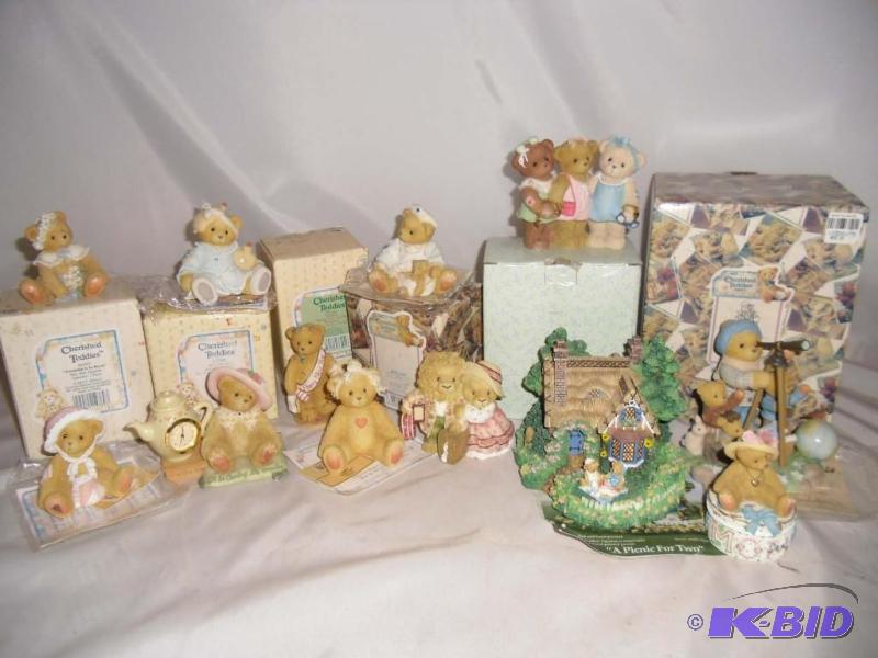 Lot of Enesco Cherished Teddies Designer Priscilla Hillman