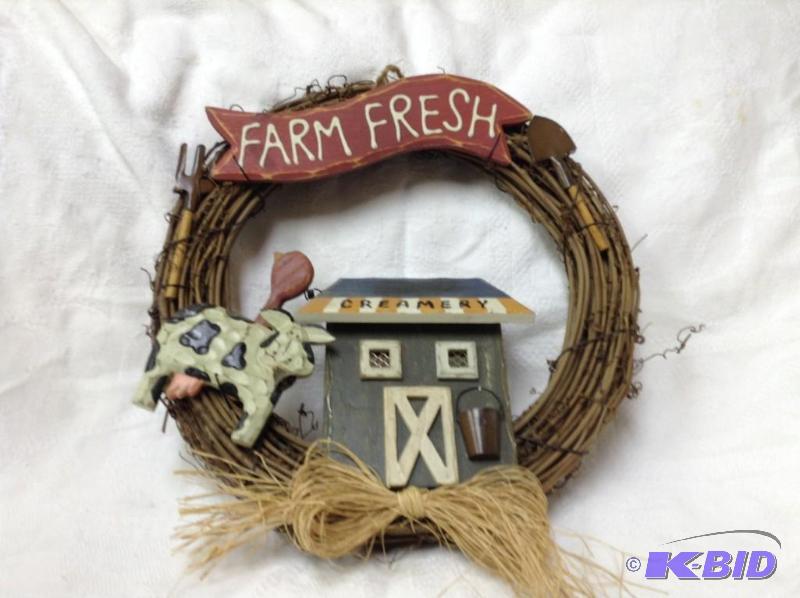 Cow Wreath