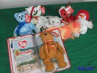 7 small beanie babies I believe all from McD...