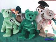 Beanie Babies Erin, Kicks, 1999 Signature Bea...