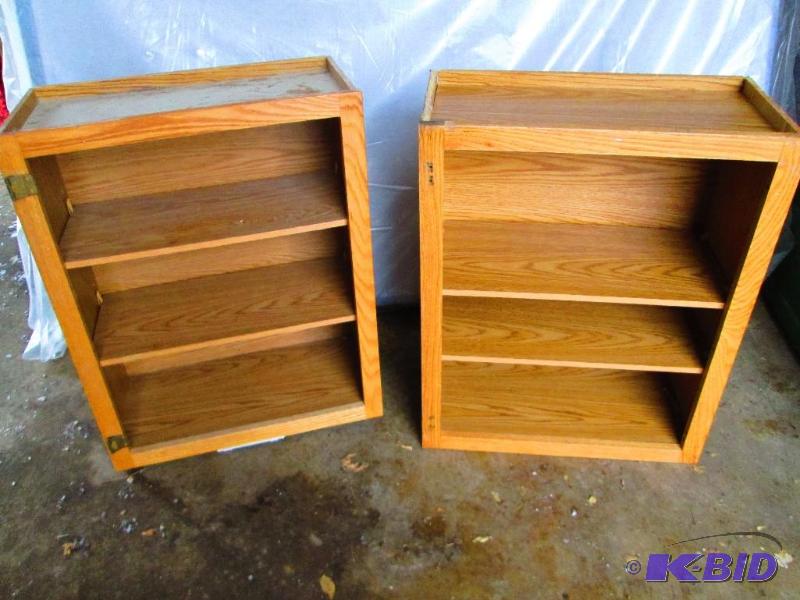 2 Shelves, 24 wide by 30 inches tall....