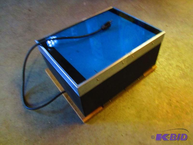 Lighted viewing box, approx. 1 x 1.5 feet. Mo...