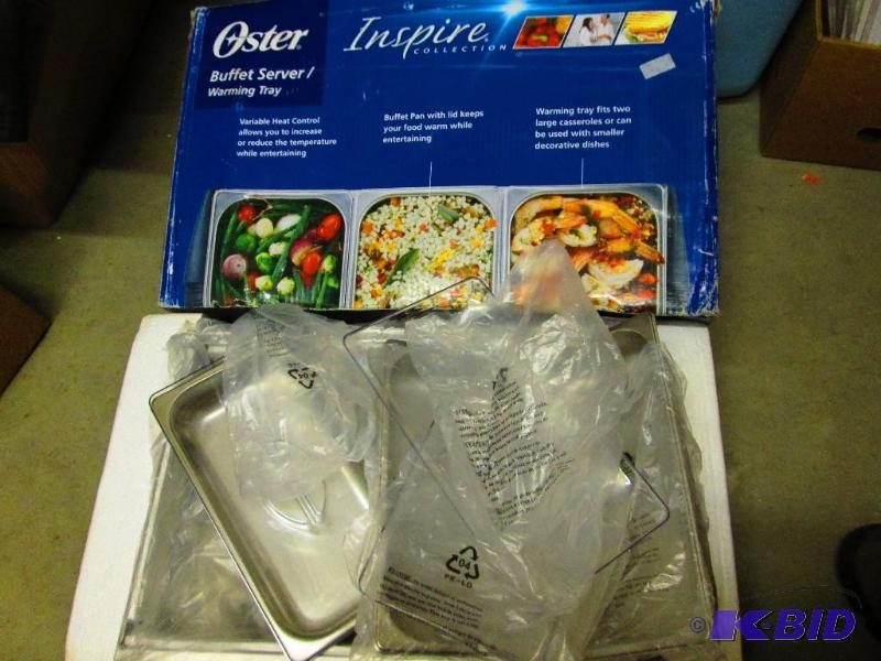 New Oster warm serving platform, box is damag...