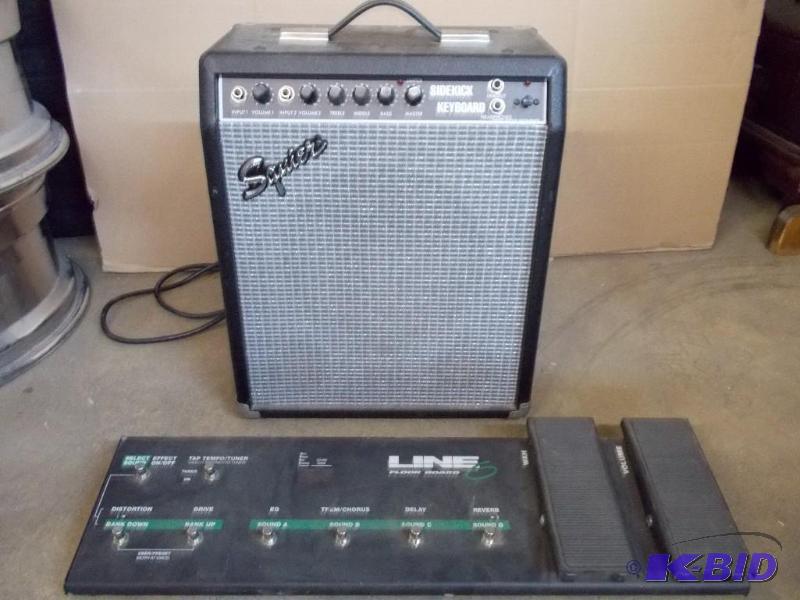 Amp and Floor Board