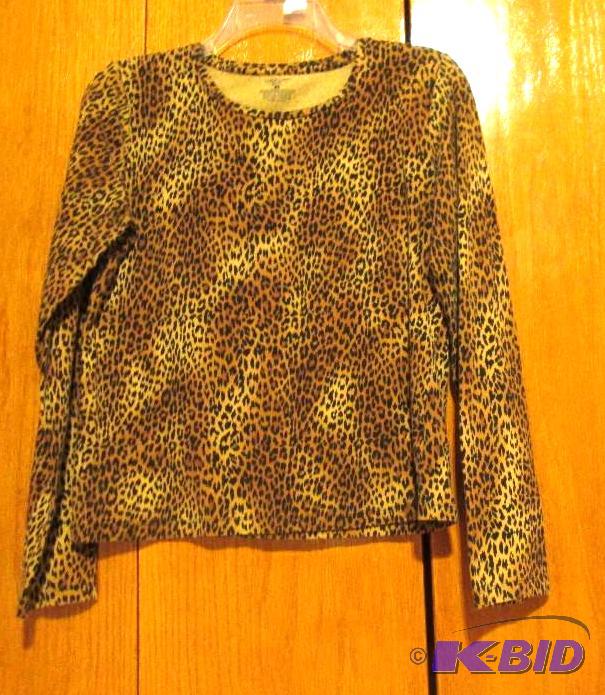lot 113 image: Jones new York sport Pitite cheetah print shi...