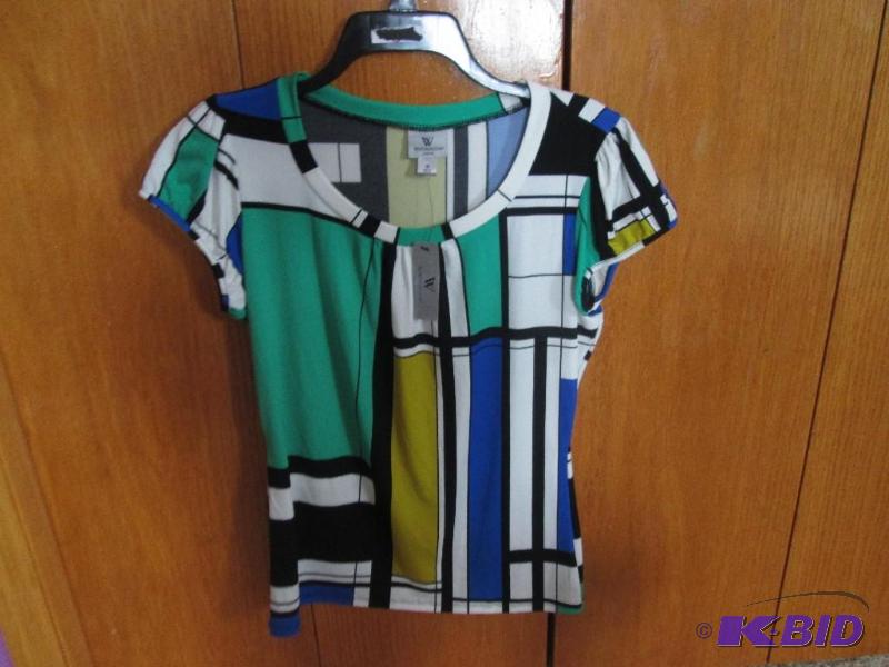 lot 33 image: worthingTon stretch top size medium...