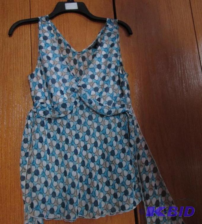 lot 50 image: A.BYER polka dot tank top size large...