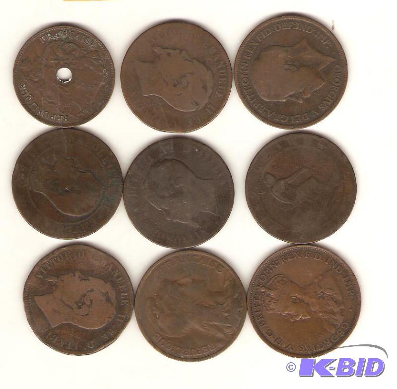 lot 16 image: Coins from 1800s & 1900s