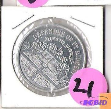 lot 21 image: Defenders of Fort Ridgley Coin
