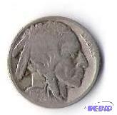 lot 25 image: Semi Key Buffalo Nickel 1924-D