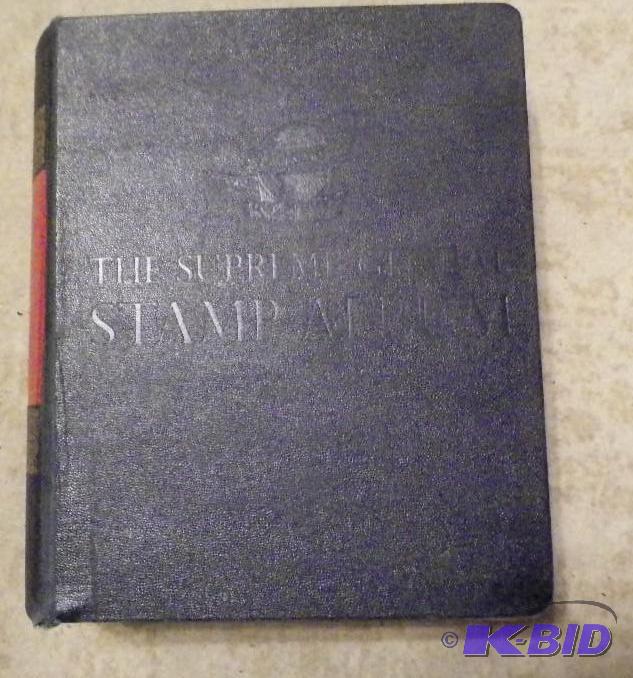 lot 5 image: Great Old Stamp Book