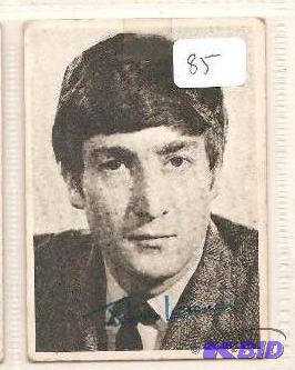 lot 85 image: Beatles Card