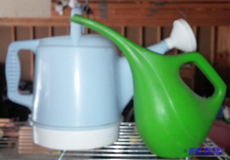 lot 22 image: Lot of 2 watering pitchers...