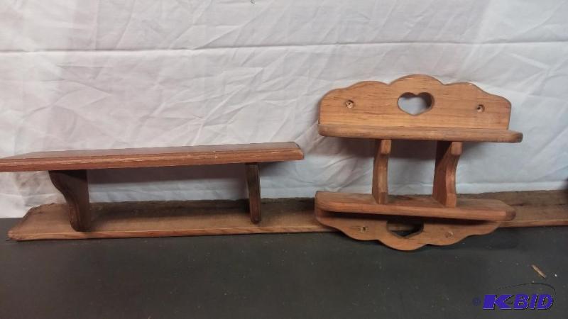 Lot of Wooden Shelfs...