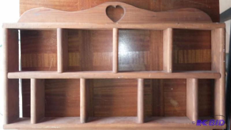 Wooden hanging shelves 30 x 21...