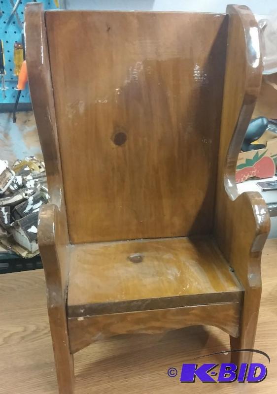 Hand Made Vintage Doll chair, 19 inches Tall...